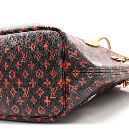 Louis Vuitton Catogram Neverfull MM Marron 11 of 11