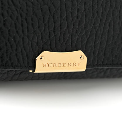 Burberry Signature Grain Medium Mildenhall Crossbody Bag Black 15 of 19