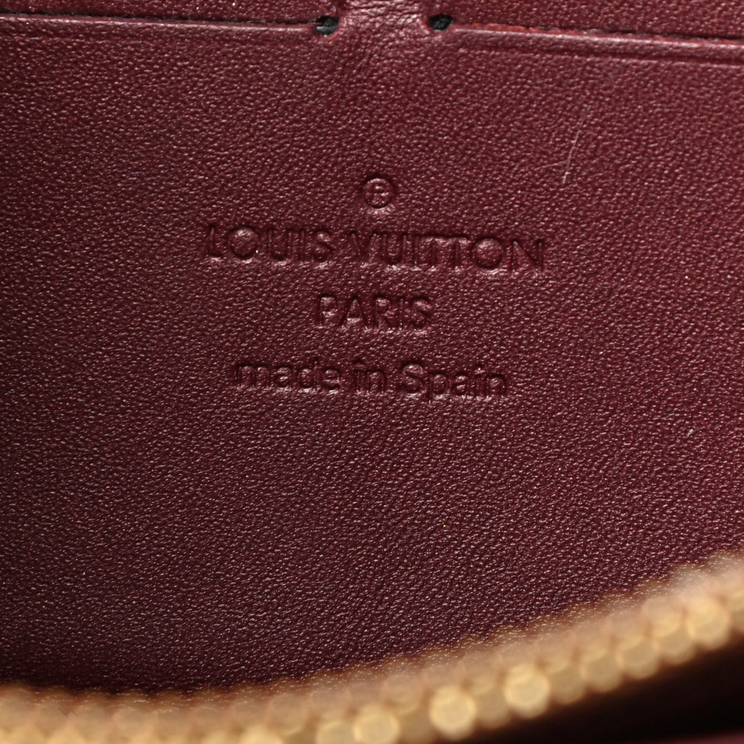 Louis Vuitton Vernis Leopard Zippy Wallet Rouge Fauviste 6 of 9