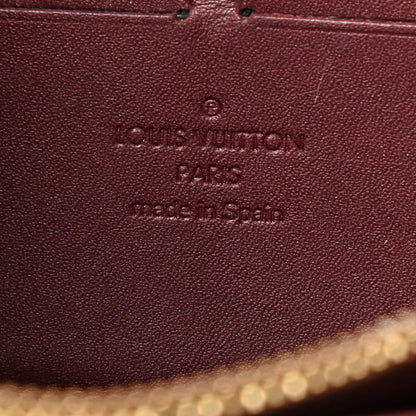 Louis Vuitton Vernis Leopard Zippy Wallet Rouge Fauviste 6 of 9