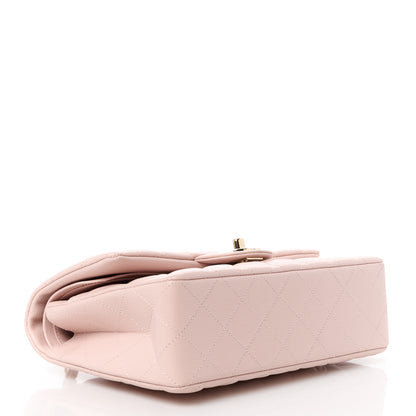 Chanel Caviar Quilted Small Double Flap Light Pink 4 of 11