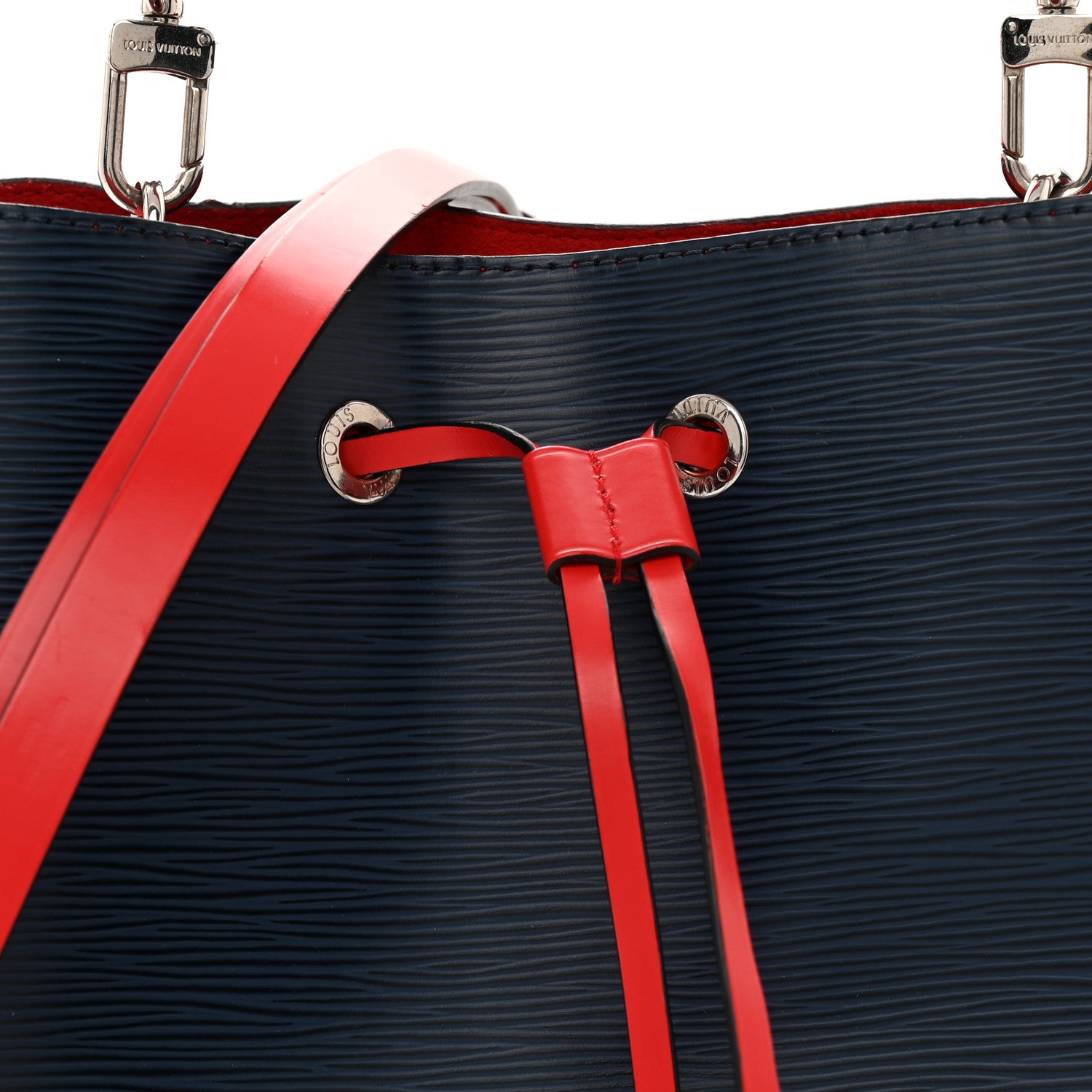 Louis Vuitton Epi Neonoe Indigo Coquelicot 8 of 10