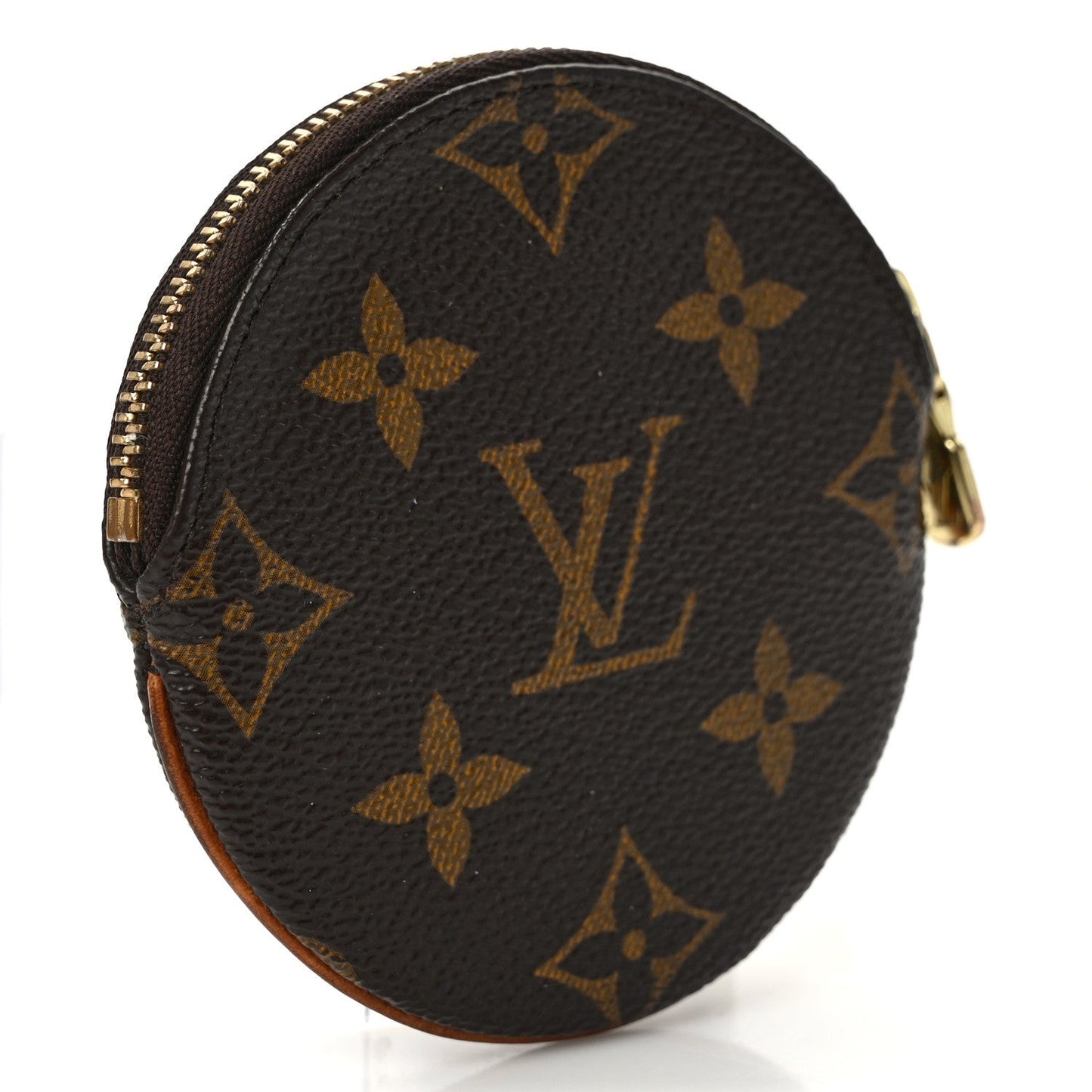 Monogram Round Coin Purse
