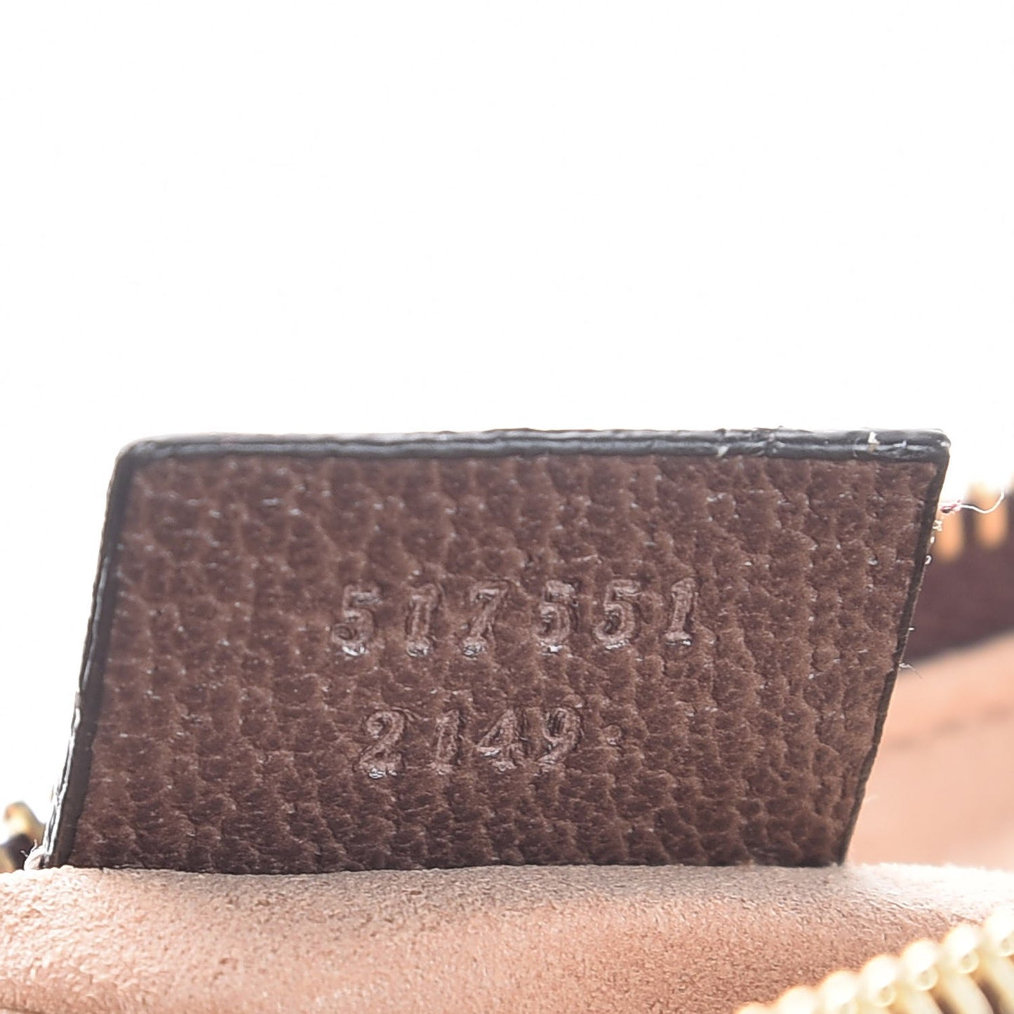 GG Supreme Monogram Large Ophidia Pouch Clutch Brown