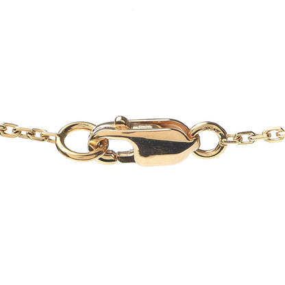 Van Cleef & Arpels 18K Yellow Gold Mother of Pearl Sweet Alhambra Butterfly Pendant Necklace 4 of 7