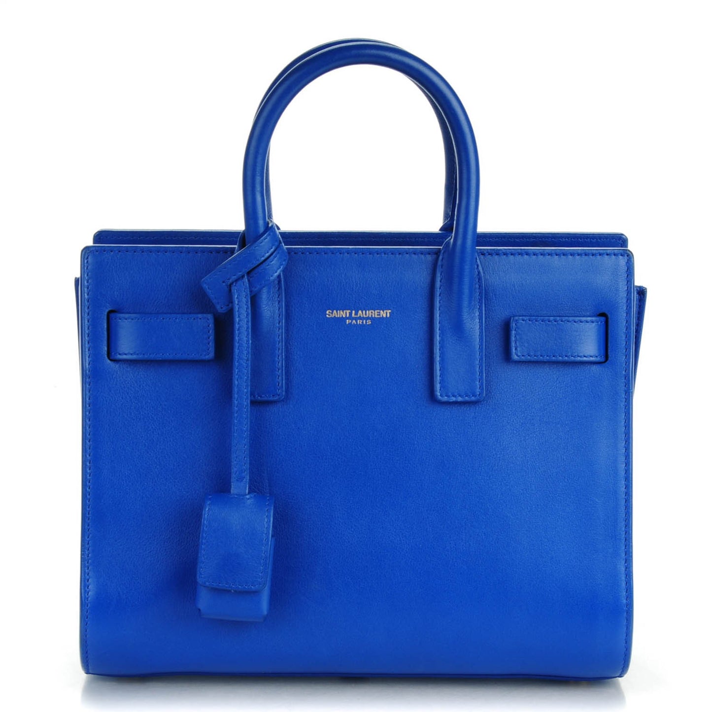 Calfskin Nano Sac De Jour Royal Blue
