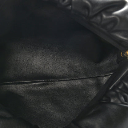 Bottega Veneta Calfskin The Pouch Chain Black 5 of 9