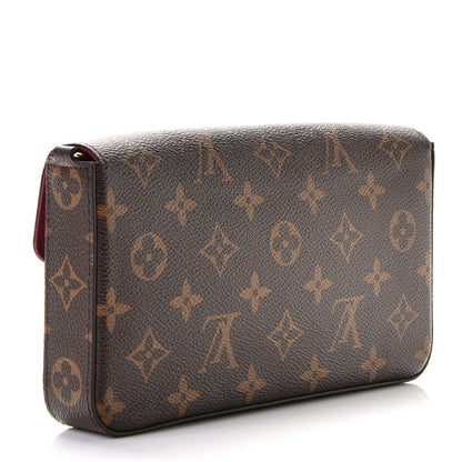 Louis Vuitton Monogram Pochette Felicie Chain Wallet Fuchsia 2 of 6