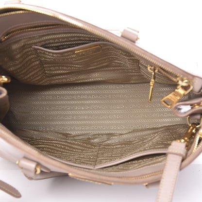 Prada Saffiano Medium Galleria Double Zip Tote Cammeo 6 of 20