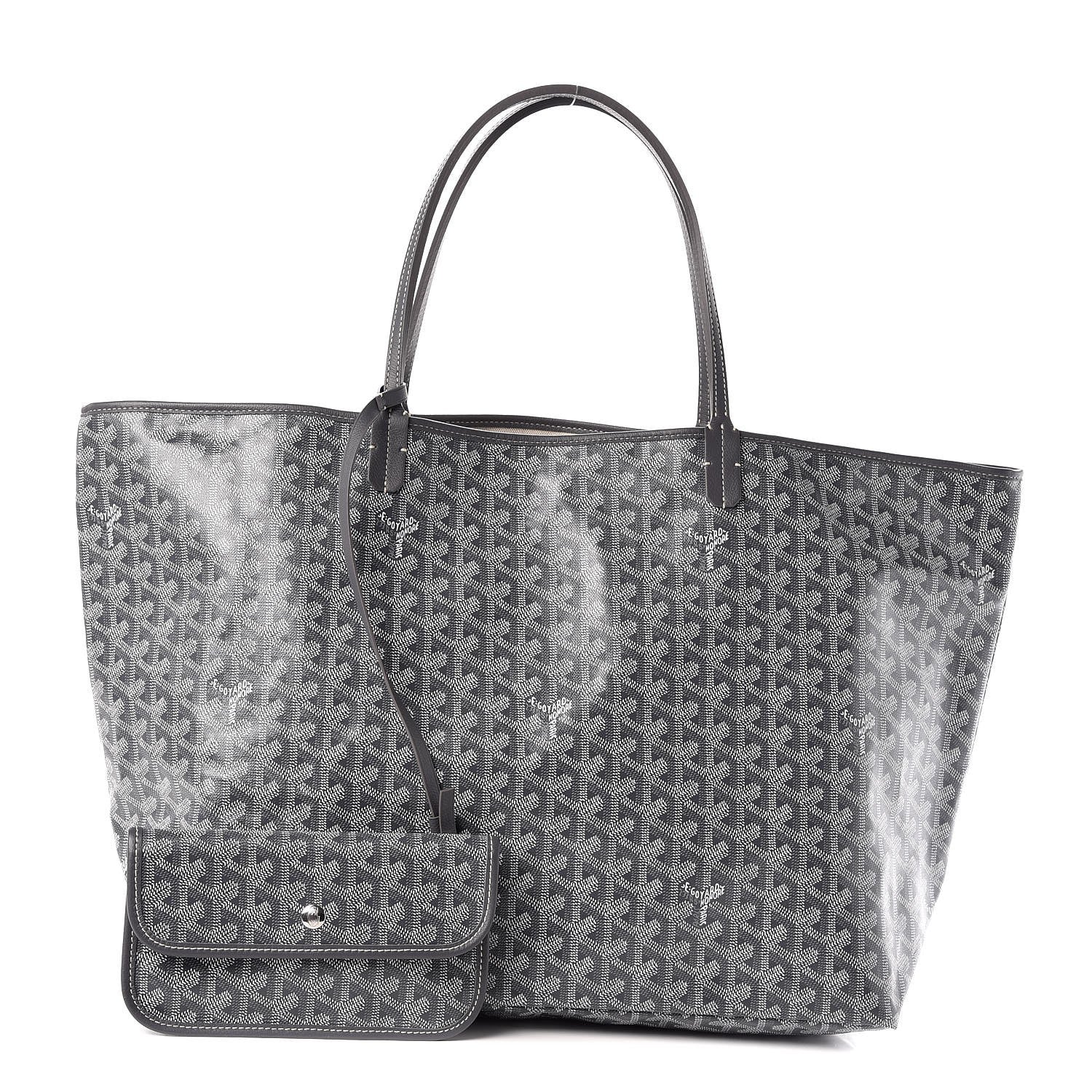 Goyard Goyardine Saint Louis GM Grey 1 of 9