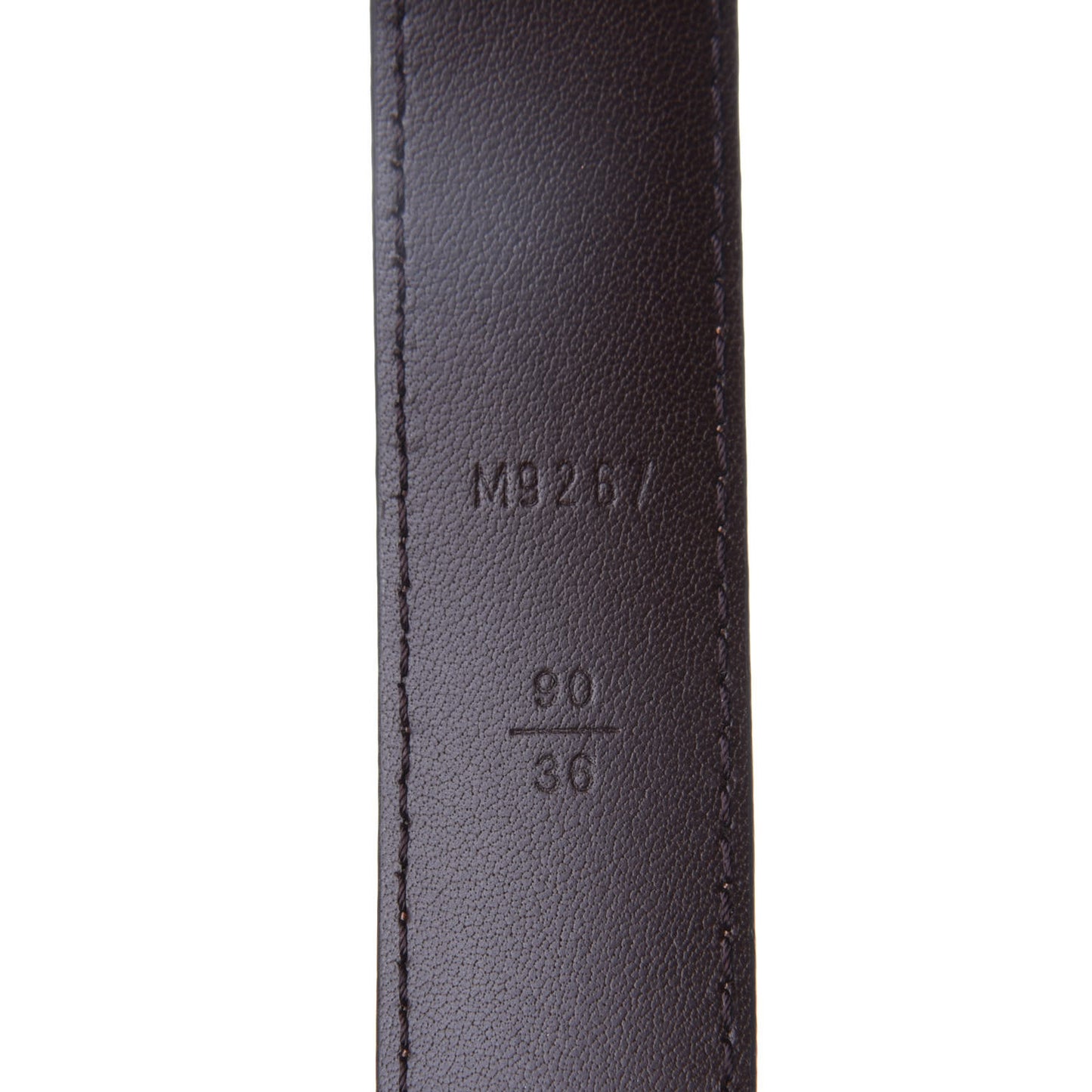 Mini Damier Ebene 25mm LV Initiales Belt 90 36
