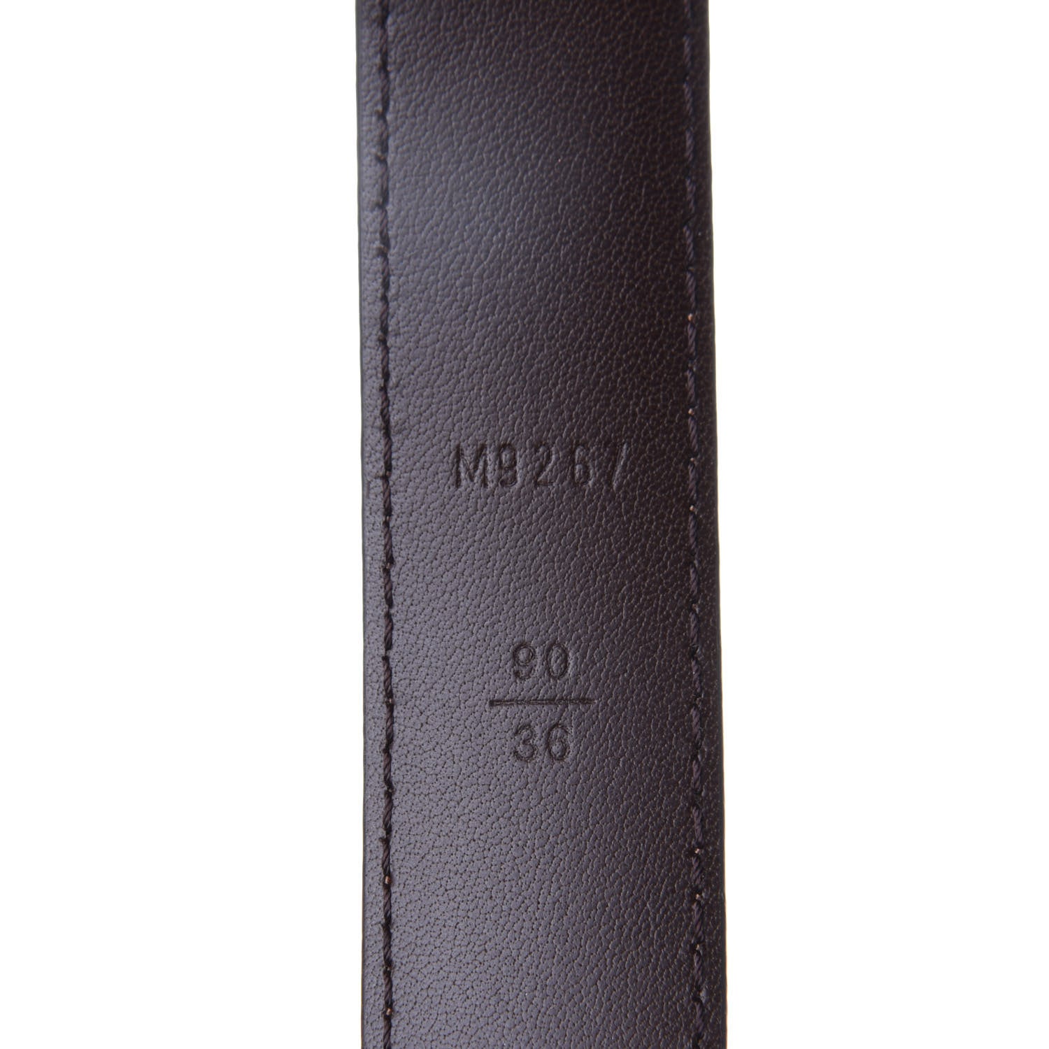 Louis Vuitton Mini Damier Ebene 25mm LV Initiales Belt 90 36 4 of 4