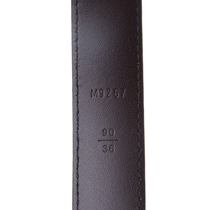 Louis Vuitton Mini Damier Ebene 25mm LV Initiales Belt 90 36 4 of 4