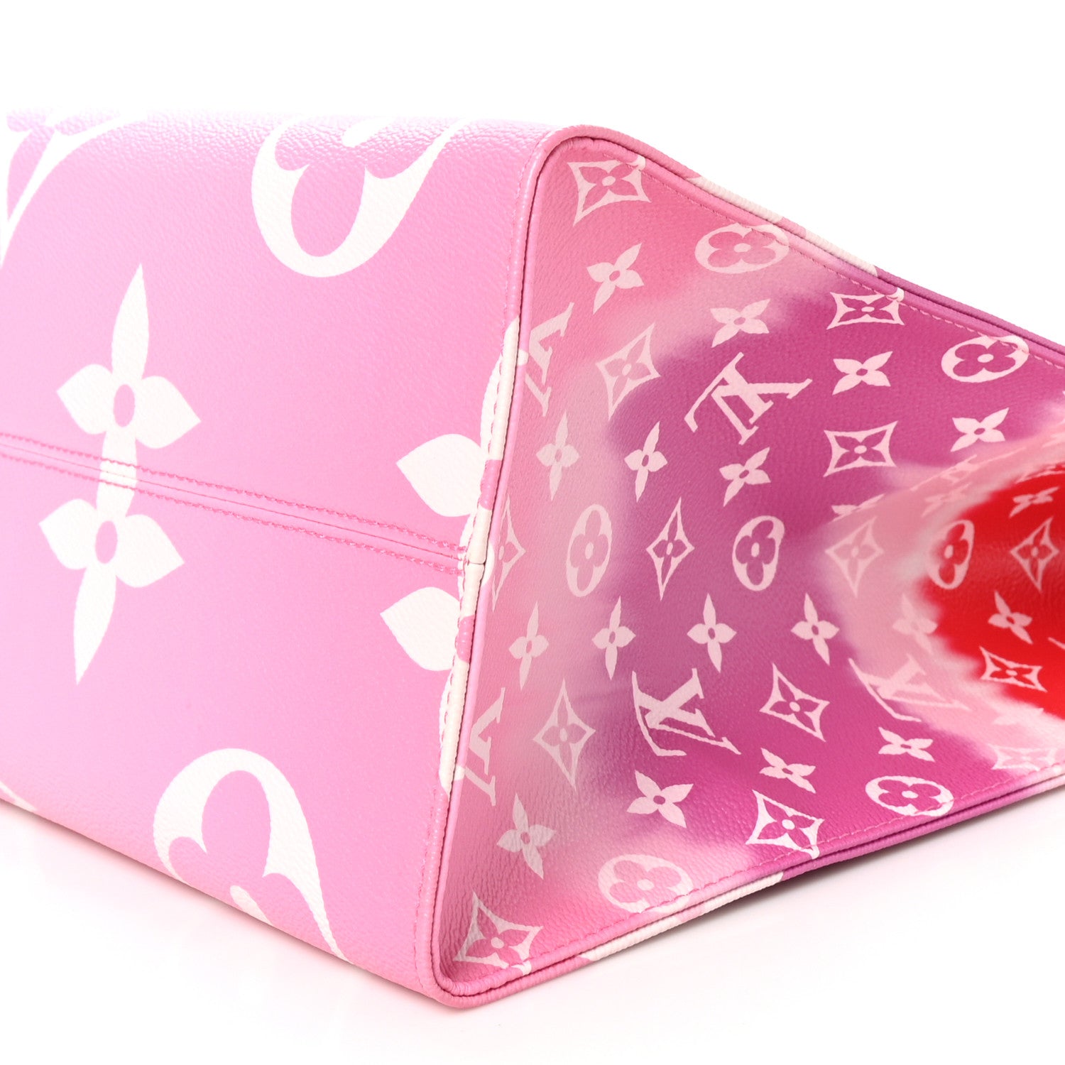 Louis Vuitton Monogram Escale Onthego GM Rouge 9 of 9