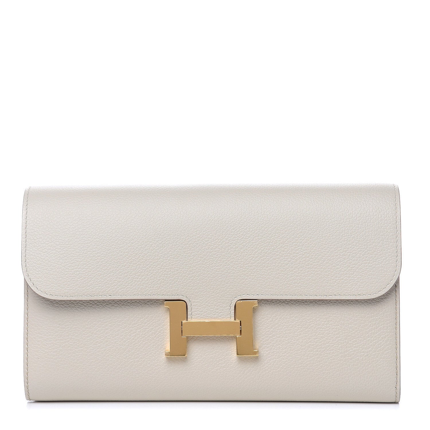 Hermes Evercolor Constance Long Wallet Beton 1 of 8