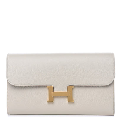 Hermes Evercolor Constance Long Wallet Beton 1 of 8