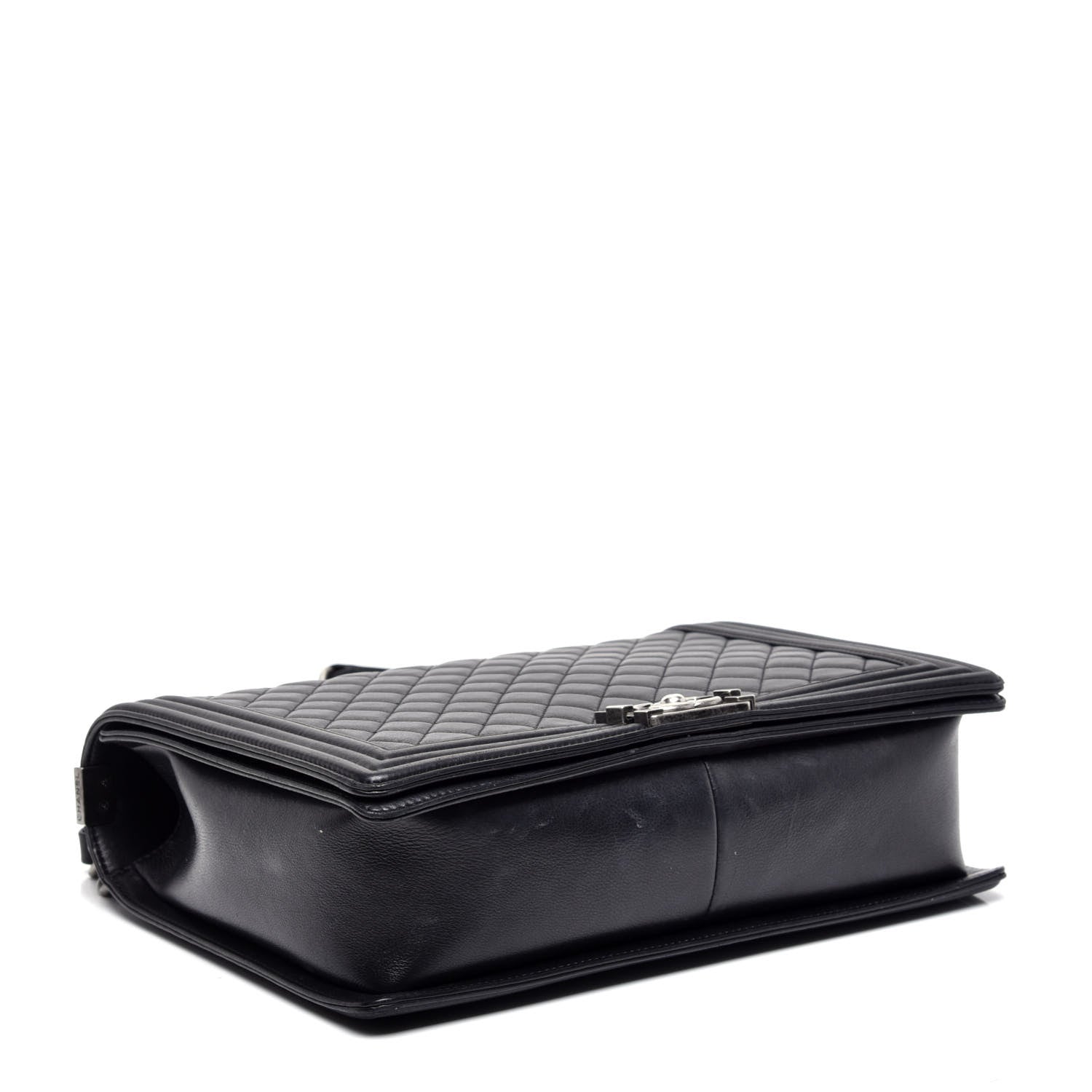 Chanel Calfskin Quilted Large Boy Flap Black 4 of 10