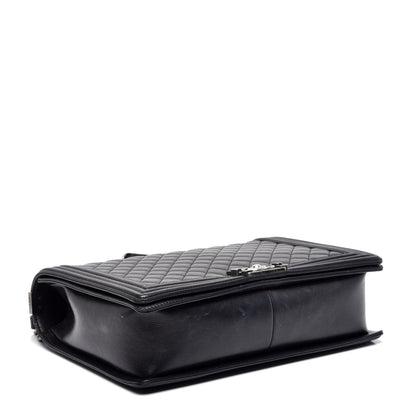 Chanel Calfskin Quilted Large Boy Flap Black 4 of 10