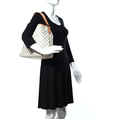 Louis Vuitton Damier Azur Delightful PM Pink 2 of 8
