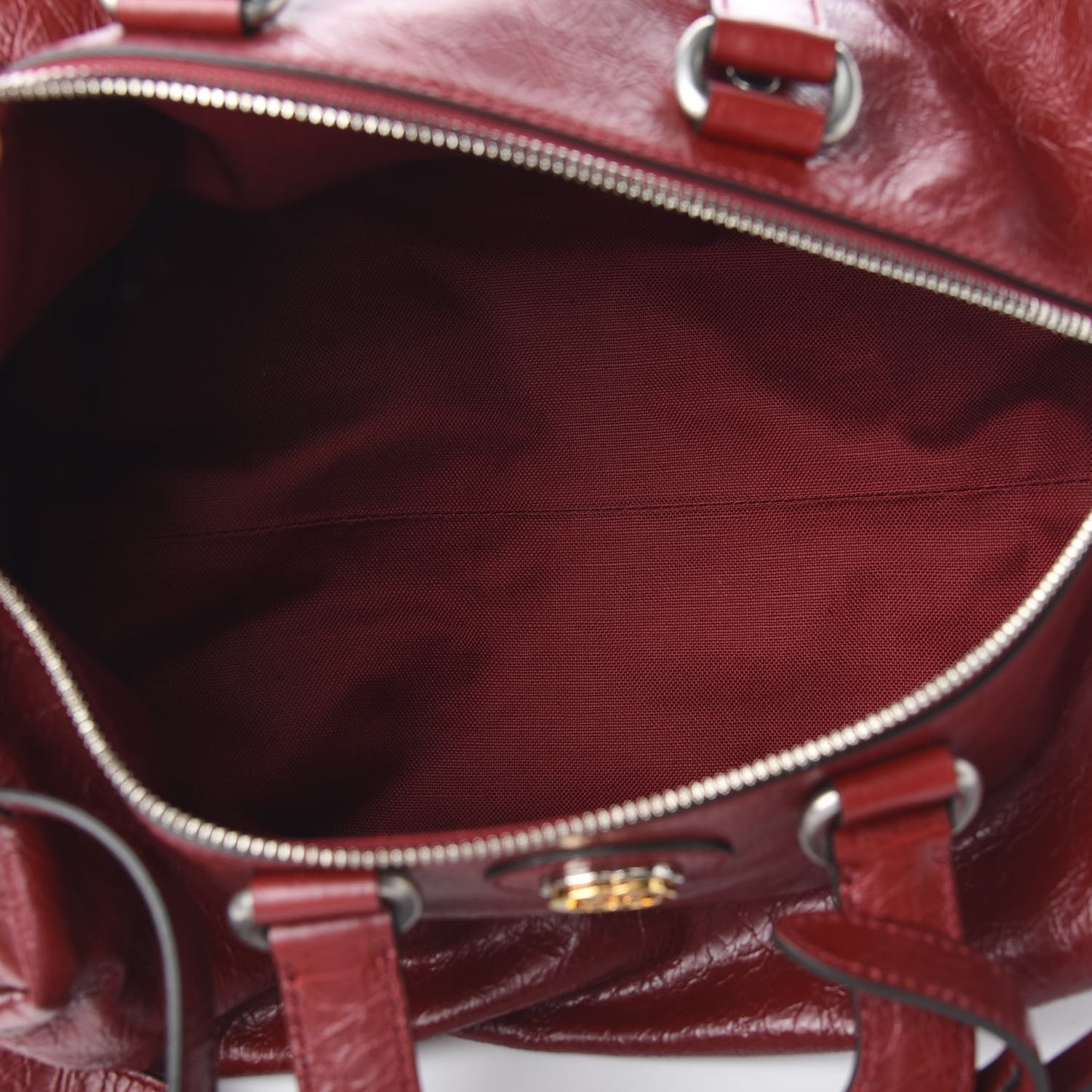 Fluffy Calfskin Morpheus Convertible Backpack Red