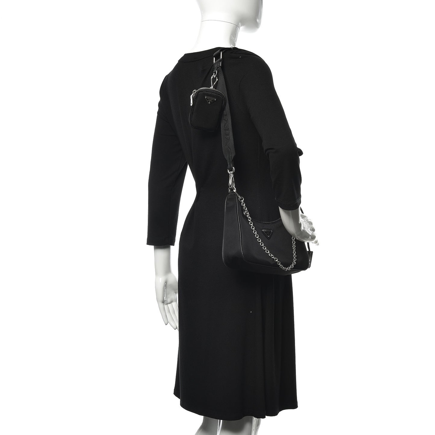 Nylon Re-Edition 2005 Shoulder Bag Black