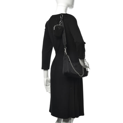 Prada Nylon Re-Edition 2005 Shoulder Bag Black 3 of 11