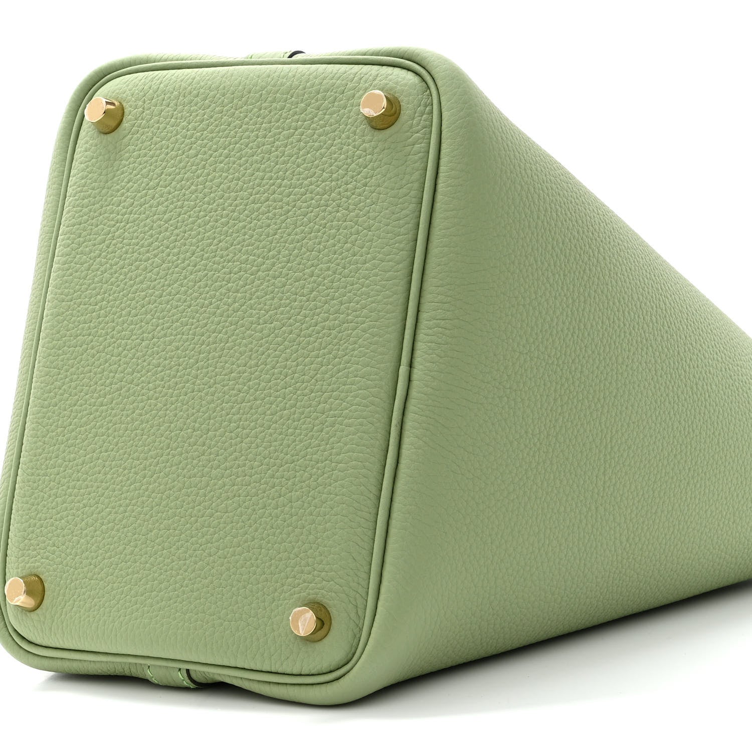 Hermes Taurillon Clemence Picotin Lock 18 PM Vert Criquet 10 of 11