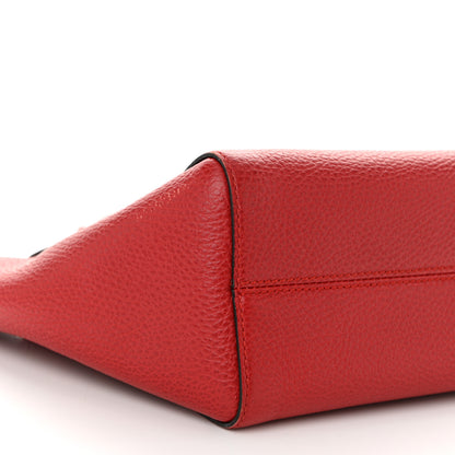 Gucci Dollar Calfskin Mini Swing Top Handle Bag Tobasco 8 of 11