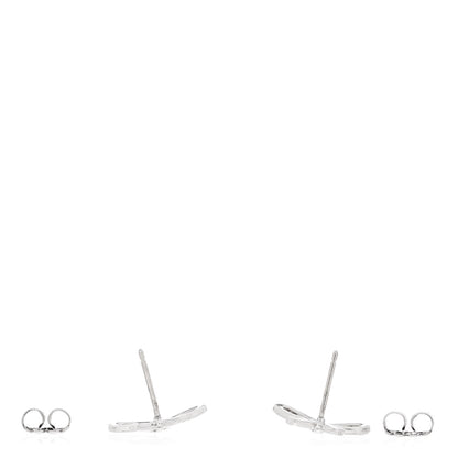 Tiffany Sterling Silver Bow Earrings 3 of 4