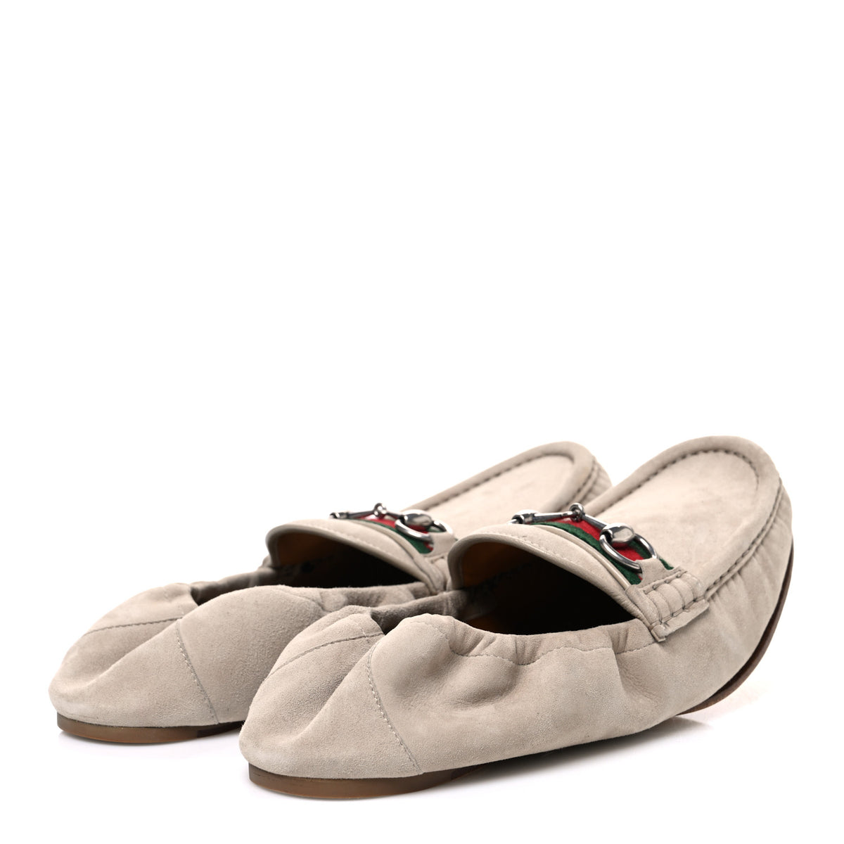 Suede Mens 1953 Horsebit Loafers 9 Oatmeal
