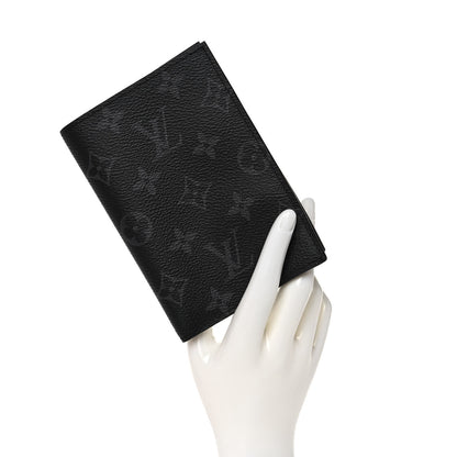 Louis Vuitton Monogram Eclipse Passport Cover 2 of 9