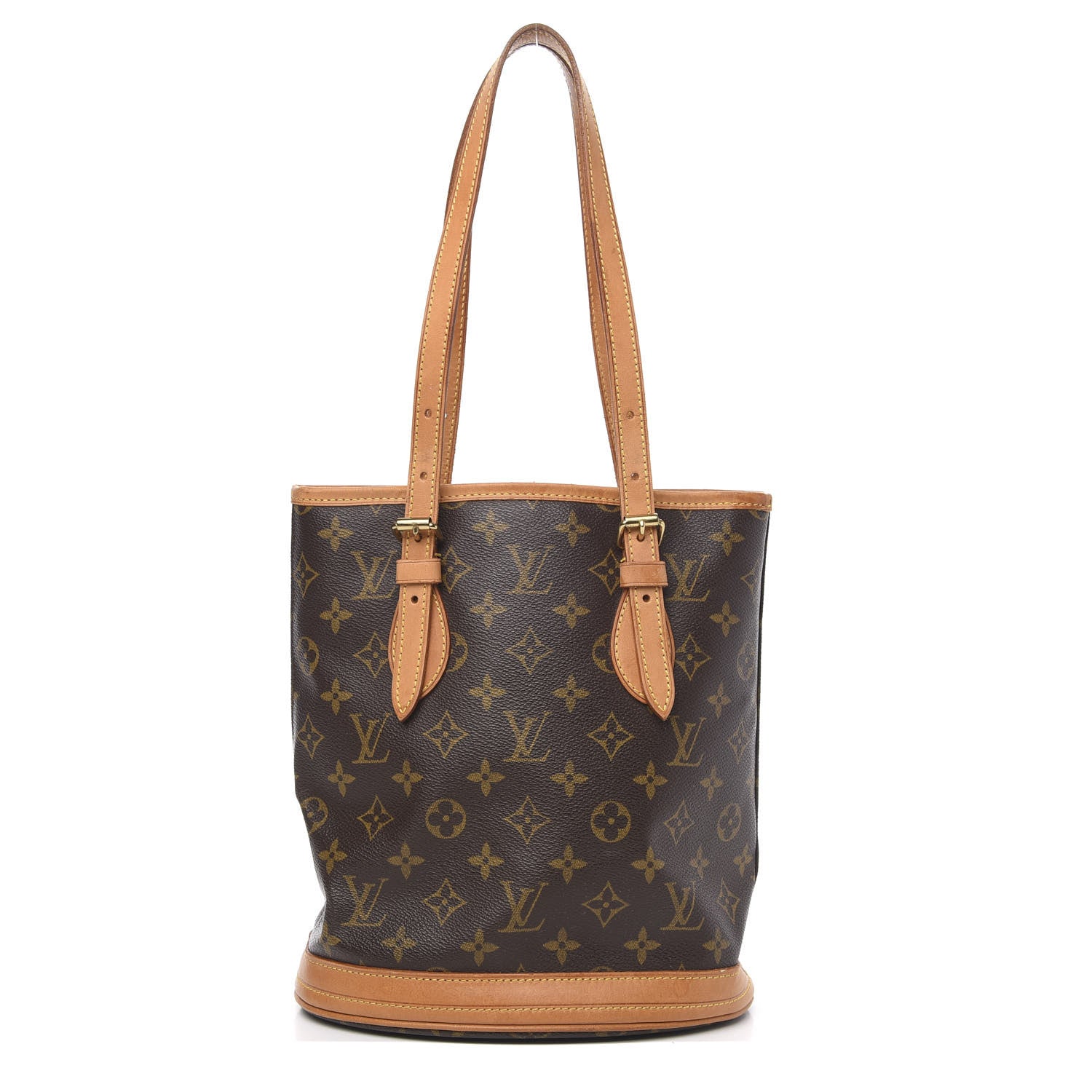 Louis Vuitton Monogram Petit Bucket 23 1 of 14