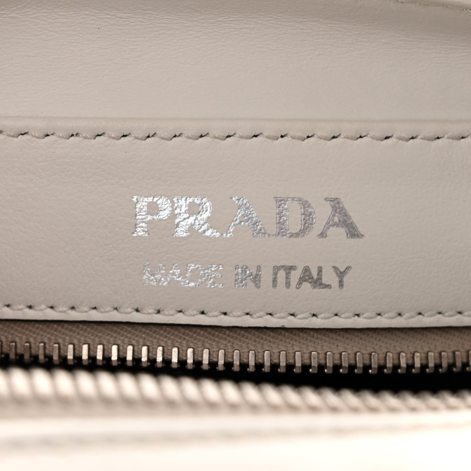 Prada City Calf Monkey Print Camera Bag White Papaya 6 of 11