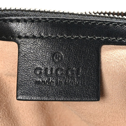 Gucci Calfskin Matelasse Large GG Marmont Shoulder Bag Black 7 of 10