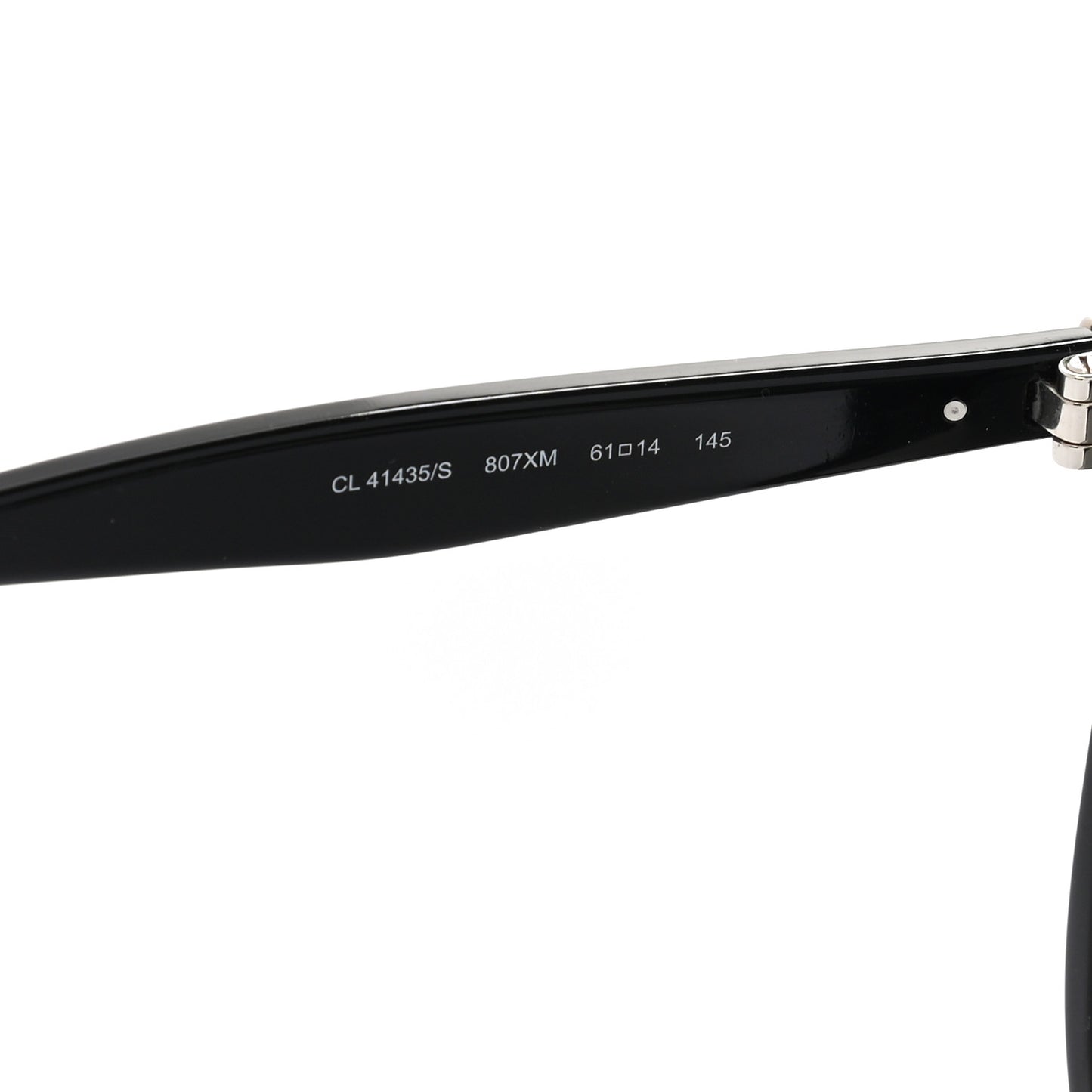 Acetate Thin Shadow Sunglasses CL41435/S Black