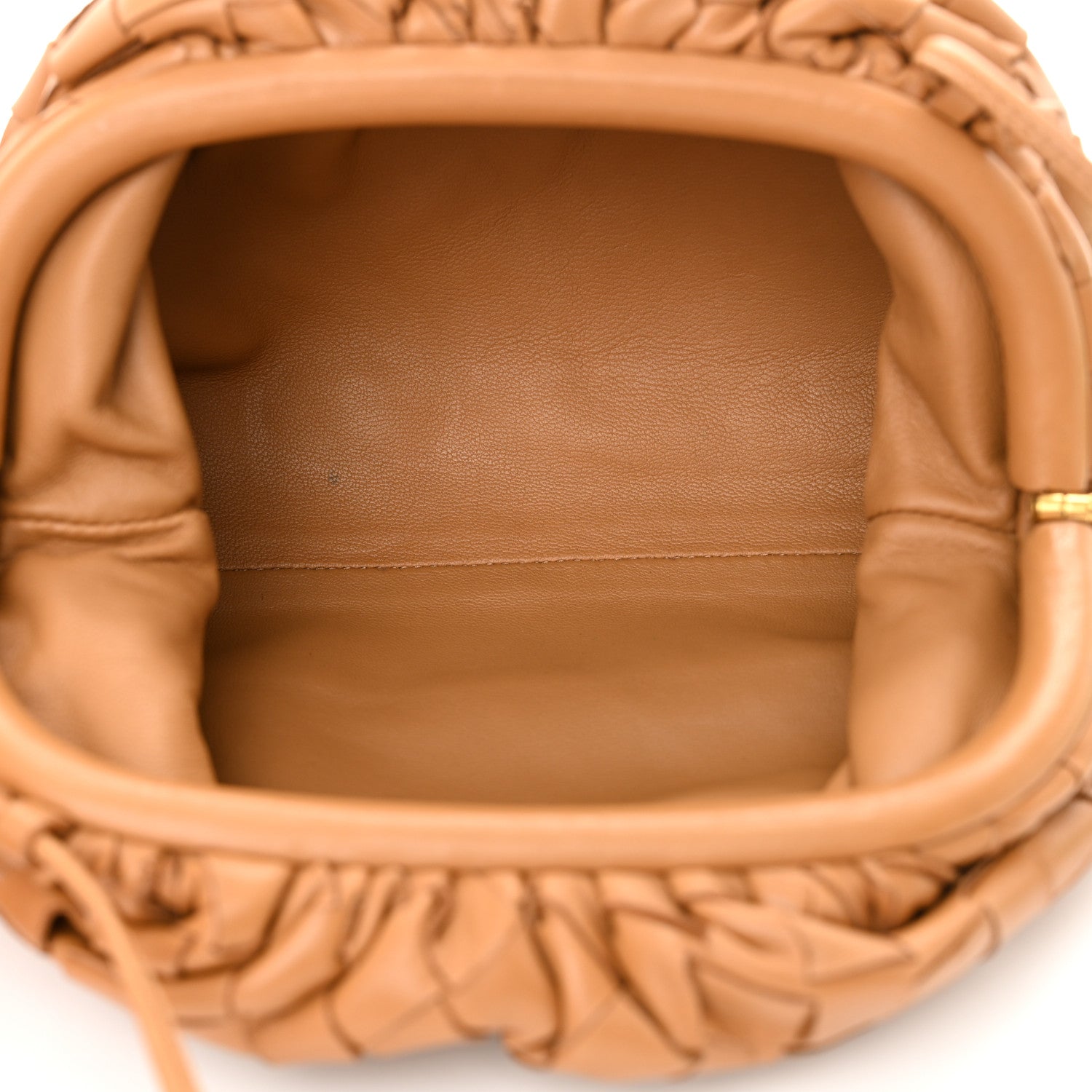 Bottega Veneta Nappa Intrecciato The Mini Pouch Carmel 5 of 13