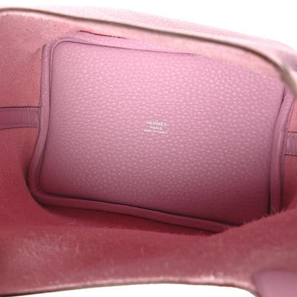 Hermes Taurillon Clemence Picotin Lock 18 PM Mauve Sylvestre 5 of 10