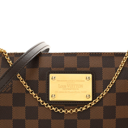 Louis Vuitton Damier Ebene Eva Clutch 8 of 10