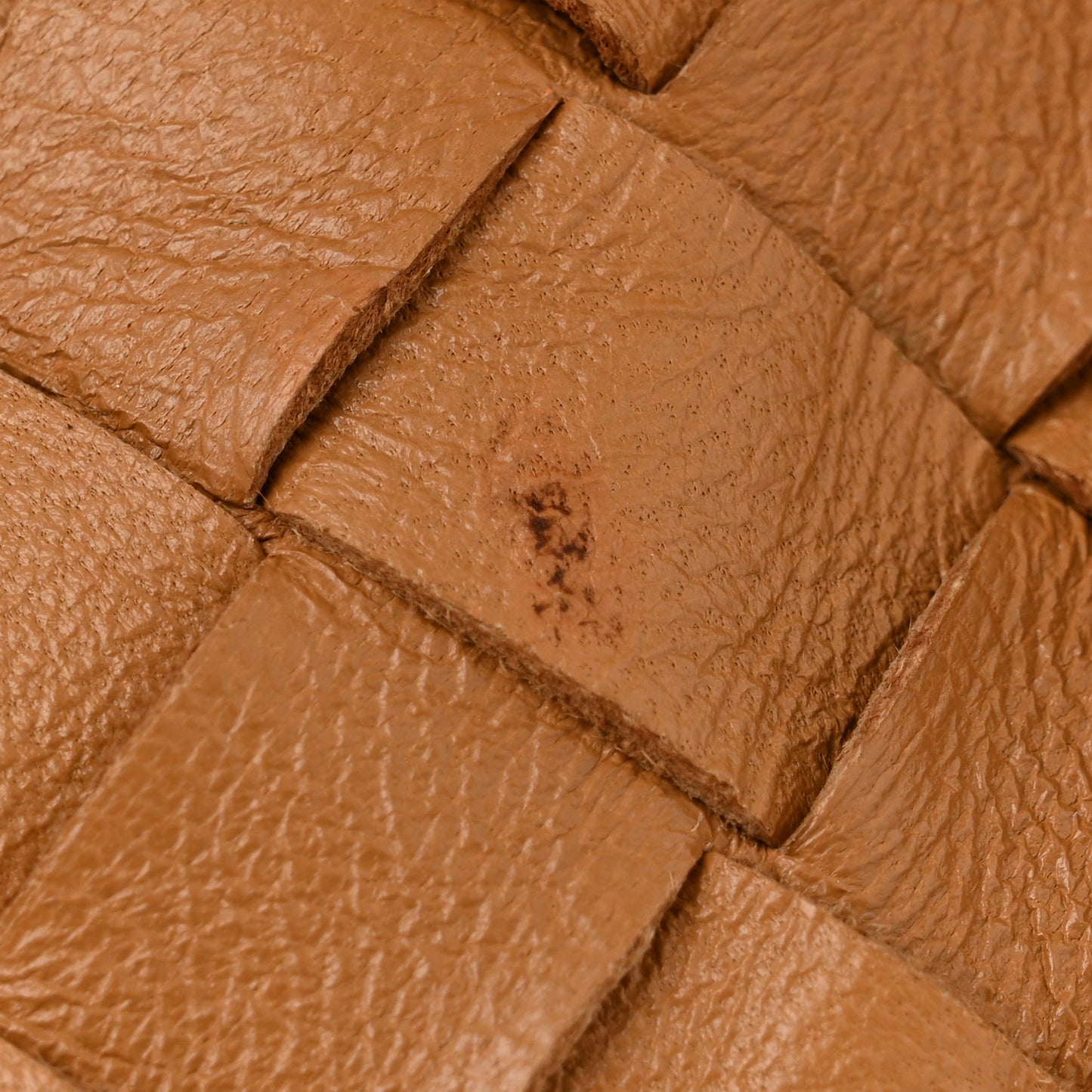 Nappa Intrecciato Teen Jodie Hobo Caramel
