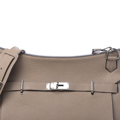 Hermes Taurillon Clemence Jypsiere 34 Gris Tourterelle 9 of 12