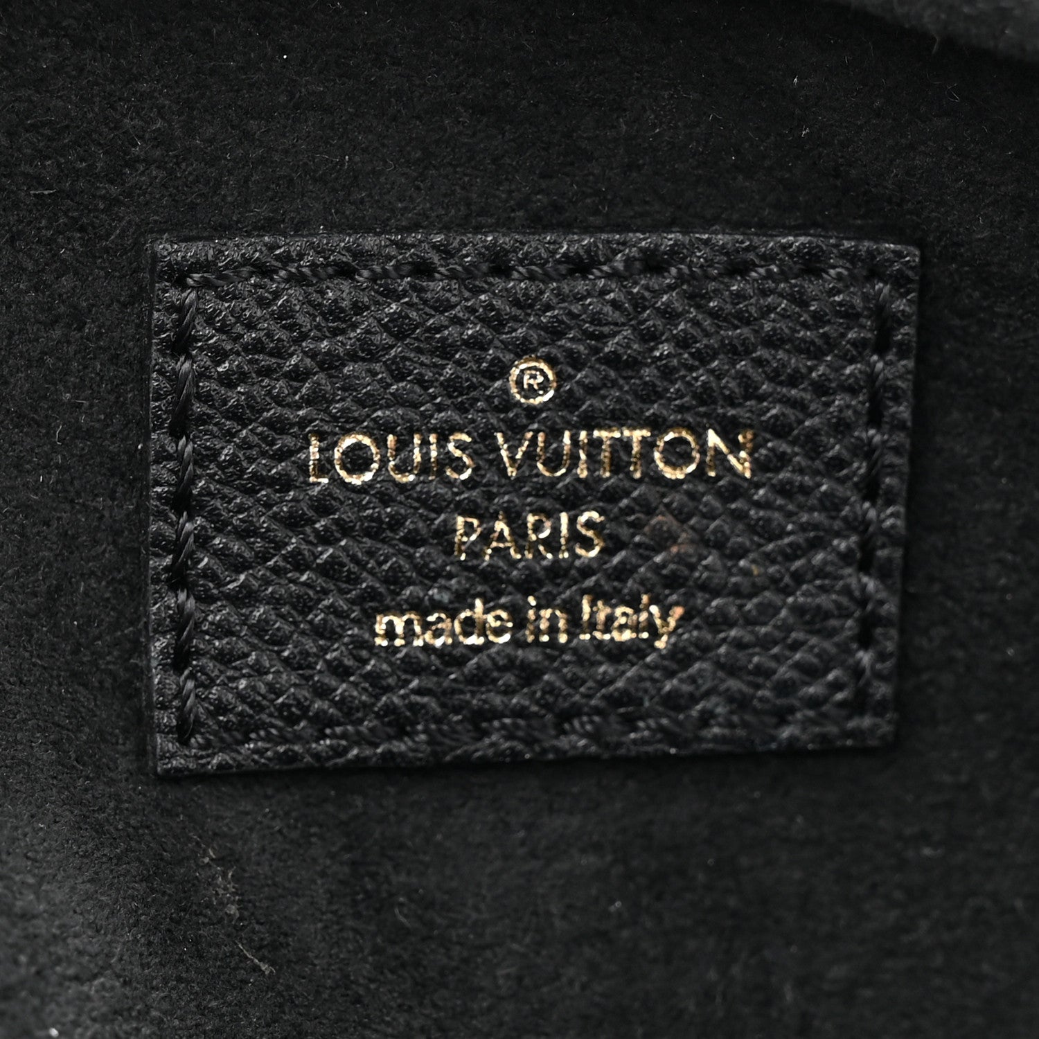 Louis Vuitton Empreinte Mini Bumbag Black 5 of 8