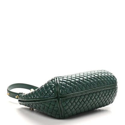Bottega Veneta Nappa Intrecciato Small Clicker Shoulder Bag Raintree 4 of 9