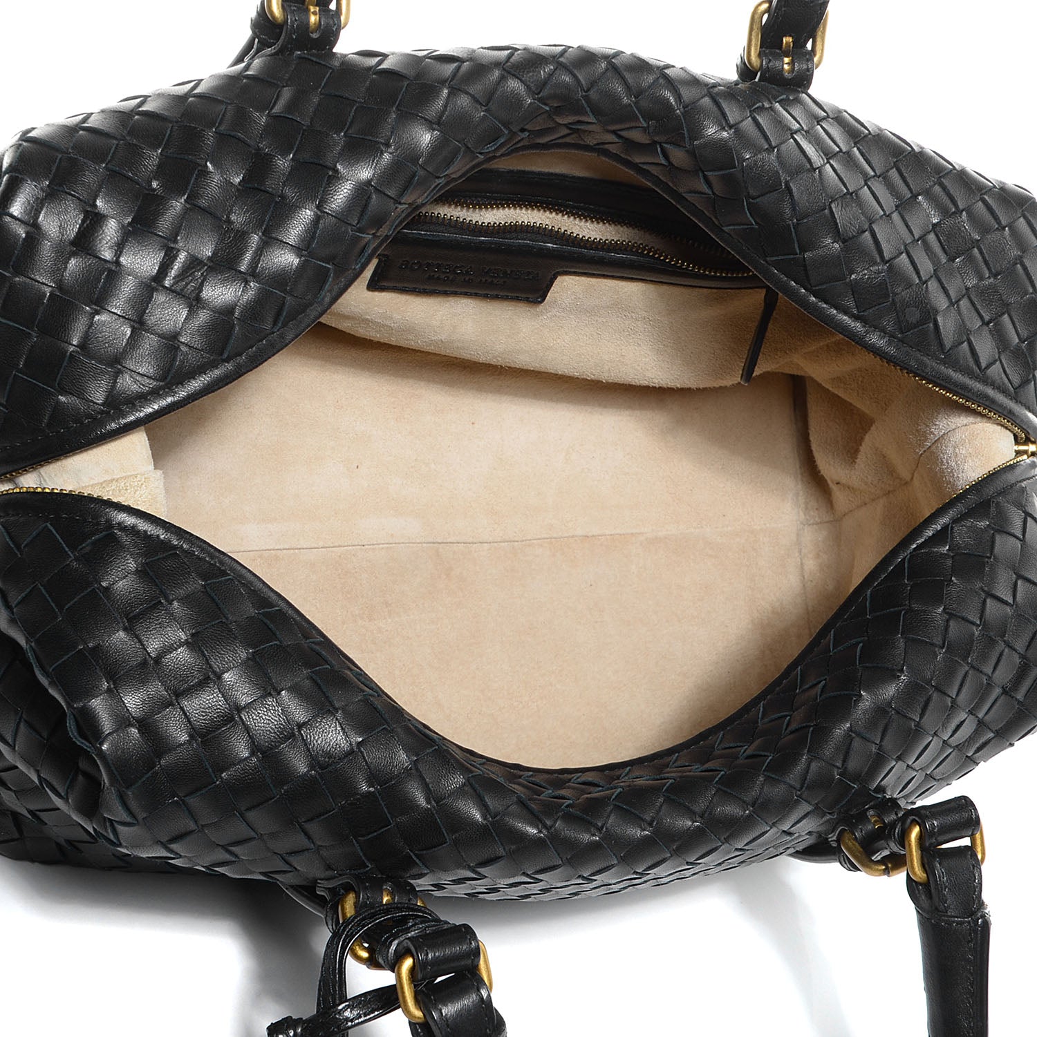 Bottega Veneta Nappa Intrecciato Montaigne Bag Black 5 of 9