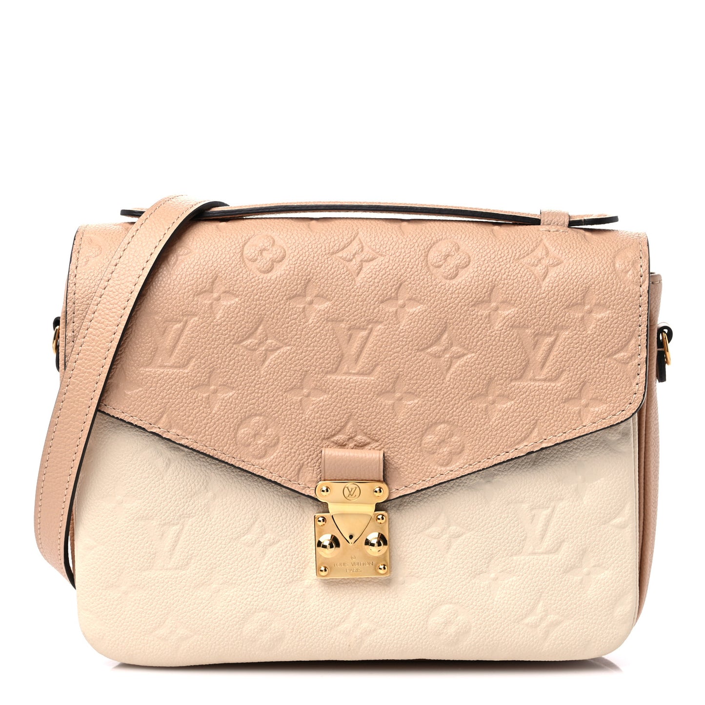 Empreinte Pochette Metis Beige Rose Creme