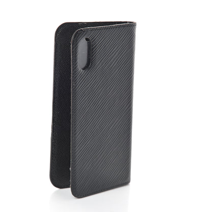 Louis Vuitton Epi iPhone X Folio Black 2 of 6