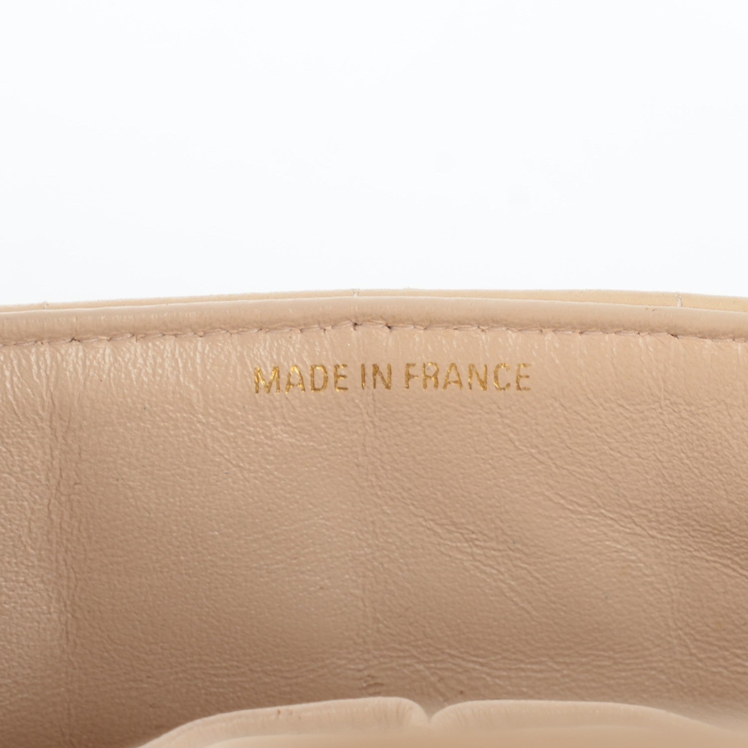 Chanel Lambskin East West Chocolate Bar Flap Beige 13 of 15