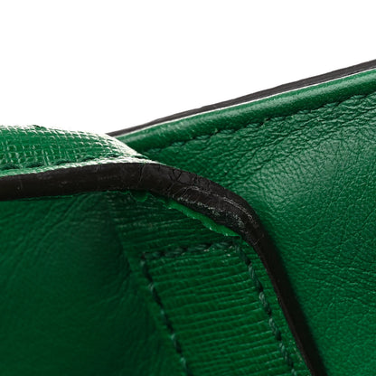 Fendi Vitello Elite Flamingo Regular 2Jours Tote Emerald 14 of 18