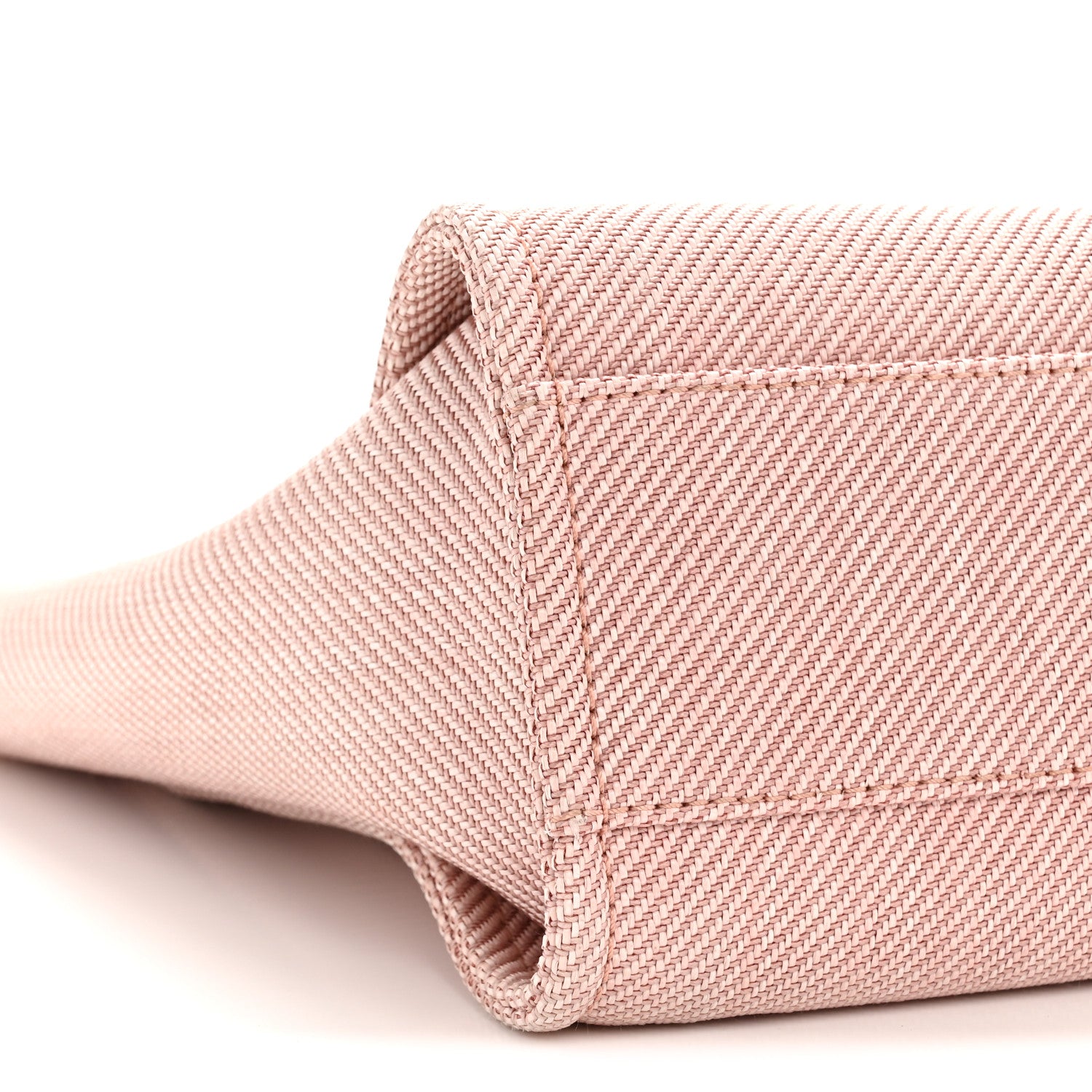 Chanel Mixed Fibers Calfskin Small Deauville Tote Rose Pink 9 of 12