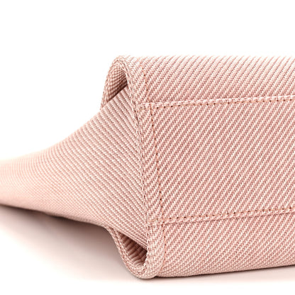 Chanel Mixed Fibers Calfskin Small Deauville Tote Rose Pink 9 of 12