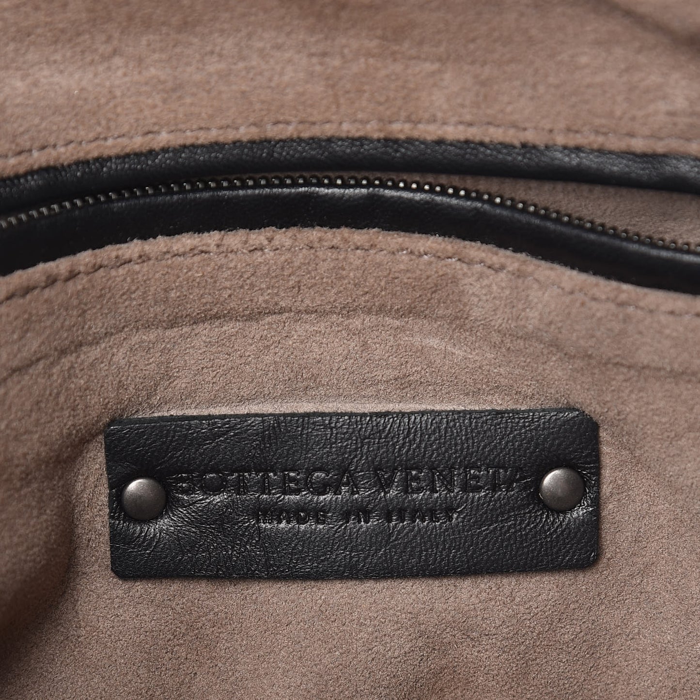 Nappa Intrecciato Pillow Crossbody Messenger Black